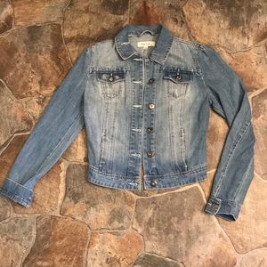 Distressed Denim Jacket